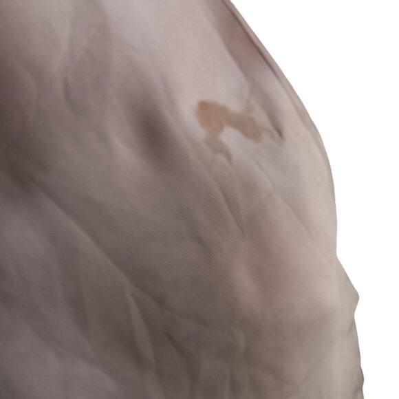 Vintage Men's Scarf 1940's Rayon Fringed Beau Brummel Petit Point Stag Deer 52" - Picture 7 of 12